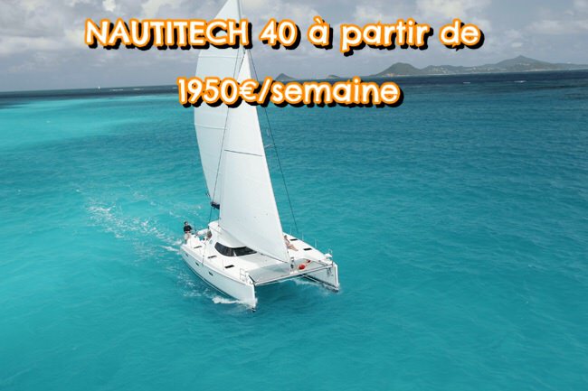 Location catamaran pour croisière Grenadines au départ de la Martinique